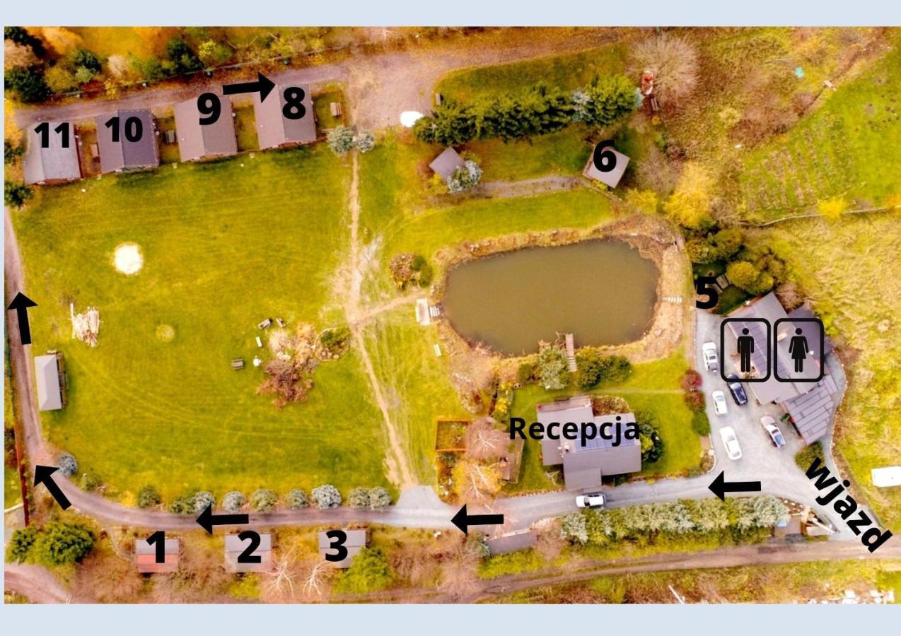 Stanica Pod Zadzierna Domki Caloroczne Lubawka Buitenkant foto
